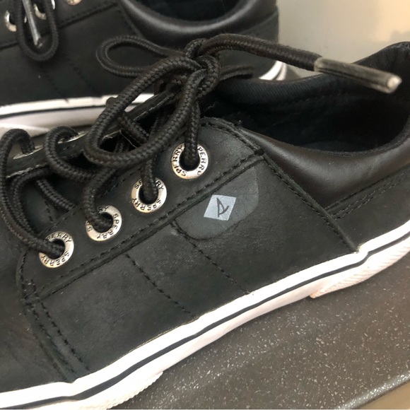 Sperry kids Ollie leather lace up sneakers - Picture 6 of 10